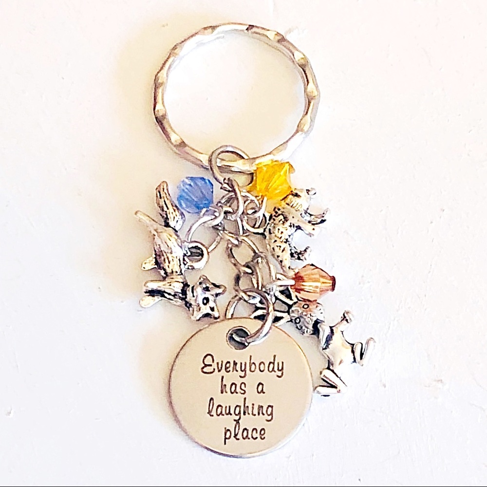 Personalized Splash Mountain Inspired Keychain